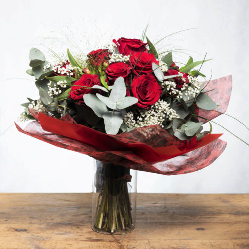 Dozen Red Rose Bouquet