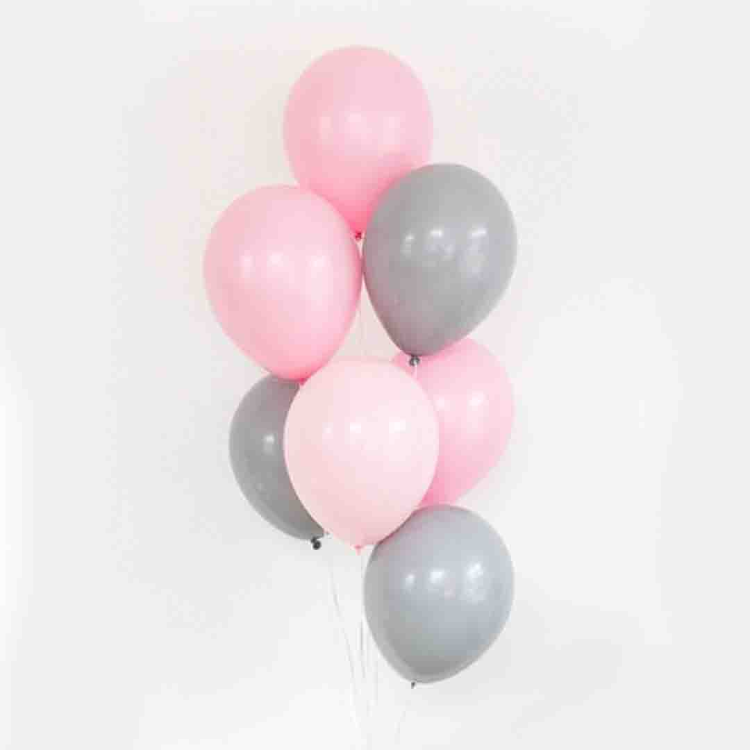 5 шаров или 7. Воздушный шарик. Розовые шарики воздушные. Бело розовые шары. Розово серые шары.
