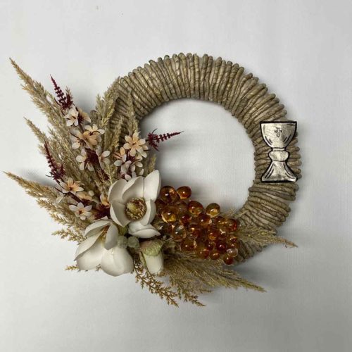 holy communion door wreath