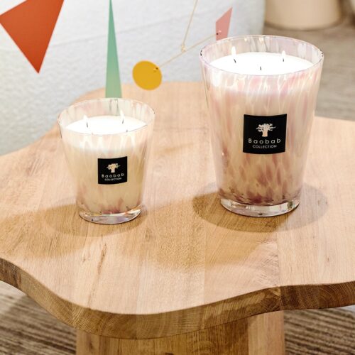 Pearls White Candle